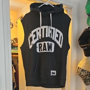 Certified Raw Sleeveless Hoodie